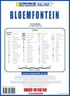 Bloemfontein Wall Map