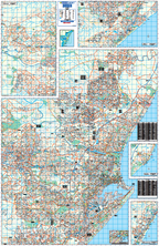 Durban Wall Map