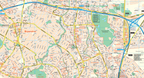 Johannesburg/Randburg/Sandton Wall Map