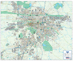 Pretoria Wall Map