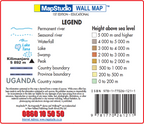 Kenya Physical Educational Wall Map — LEGEND