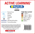 Zambia Physical Educational Wall Map — LEGEND