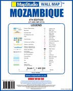 Mozambique Wall Map — LEGEND