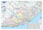 Map of Eastern Cape Province, South Africa, with roads and cities labelled.