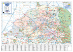 Map of Limpopo Province, South Africa with various labels and colors.