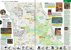 Map of Kruger National Park with driving directions and wildlife information.